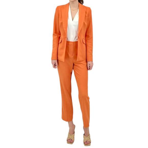 NEW IRIS SETLAKWE slim pant in orange